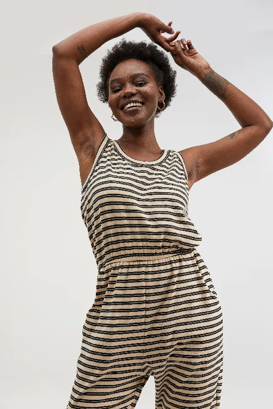 Traveller Stripe Jumpsuit