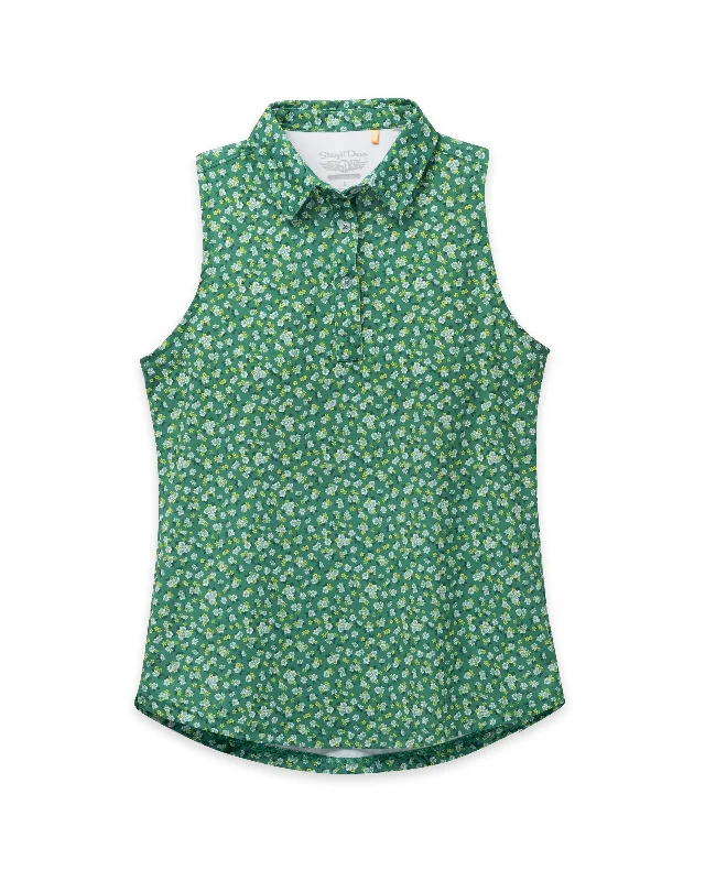 Magnolia Sleeveless Polo
