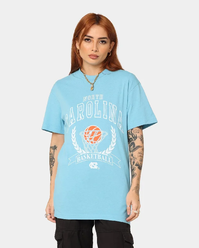 National Collegiate Athletic Association Women's University of North Carolina Basketball Crest T-Shirt Carolina Blue