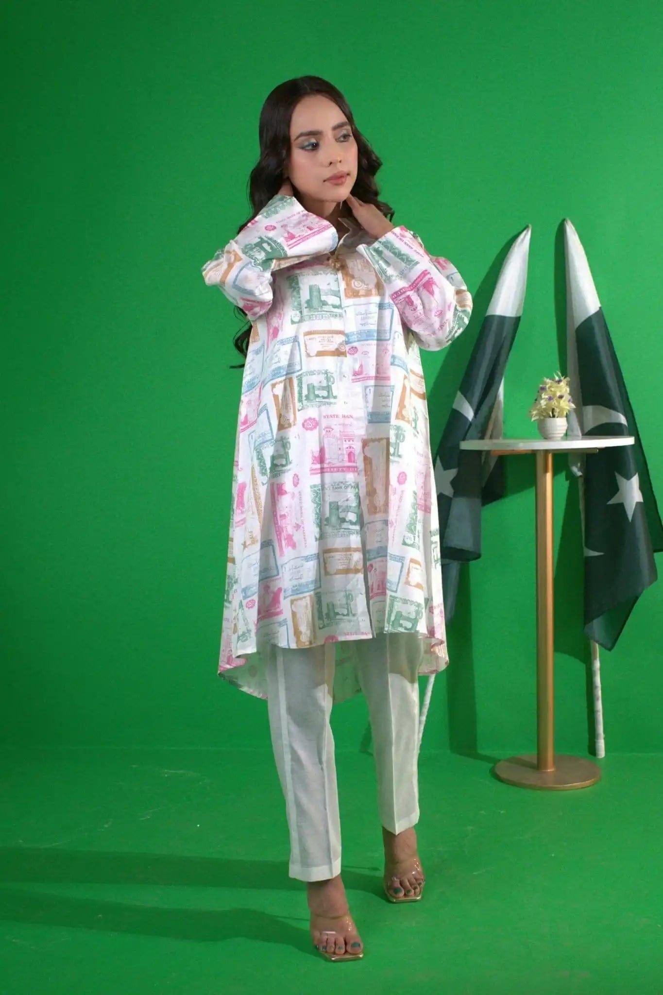 Embroidered Lawn Shirt