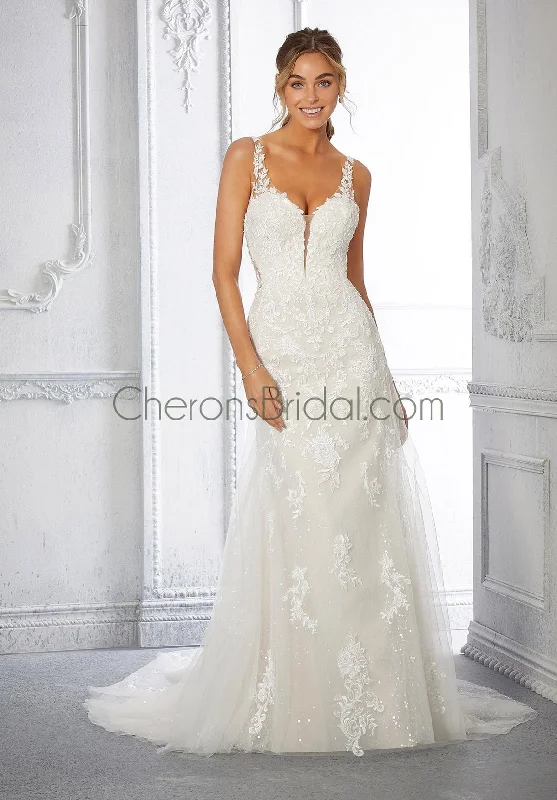 Morilee - 2364 - Clarissa - Cheron's Bridal, Wedding Gown