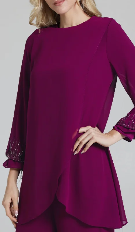 Seema Dressy Long Modest Tunic - Orchid