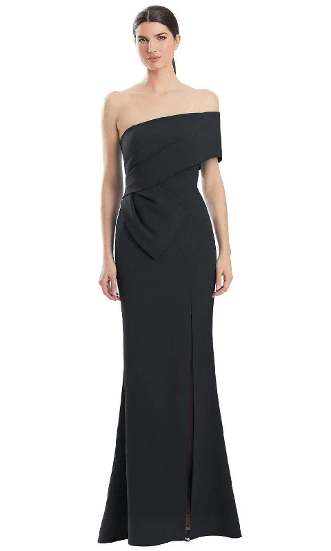 Alexander by Daymor 1981S24 - Off Shoulder Sheath Evening Dress