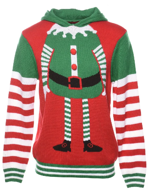 Bright Christmas Jumper - M