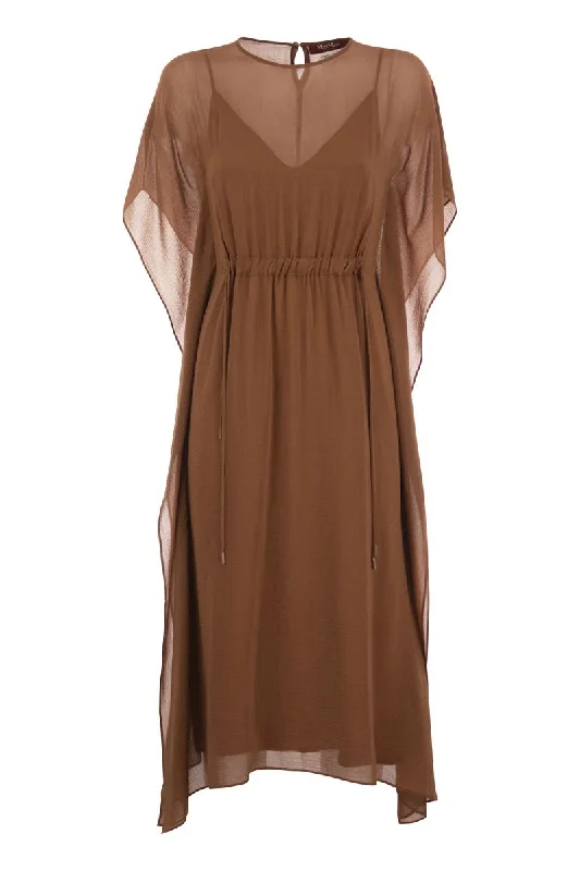 CALENDA - Silk blend dress