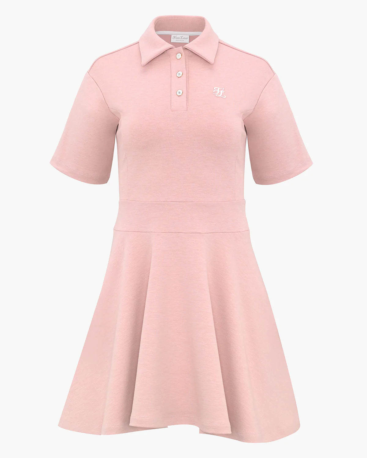 FairLiar 23SS Flare Half Sleeve Collar Dress