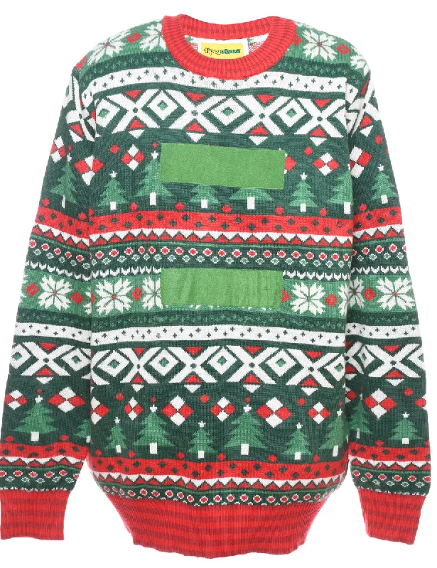 Festive Season Christmas Jumper - L