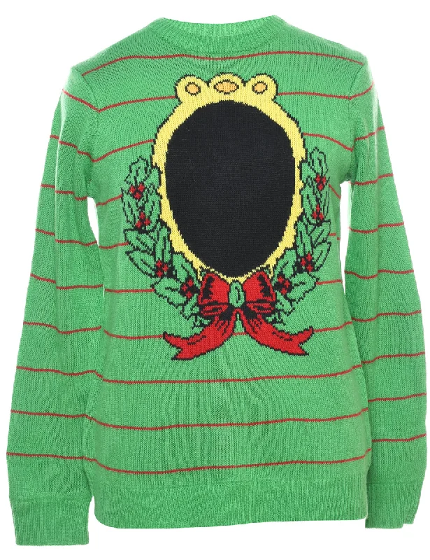 Festive Season Christmas Jumper - M