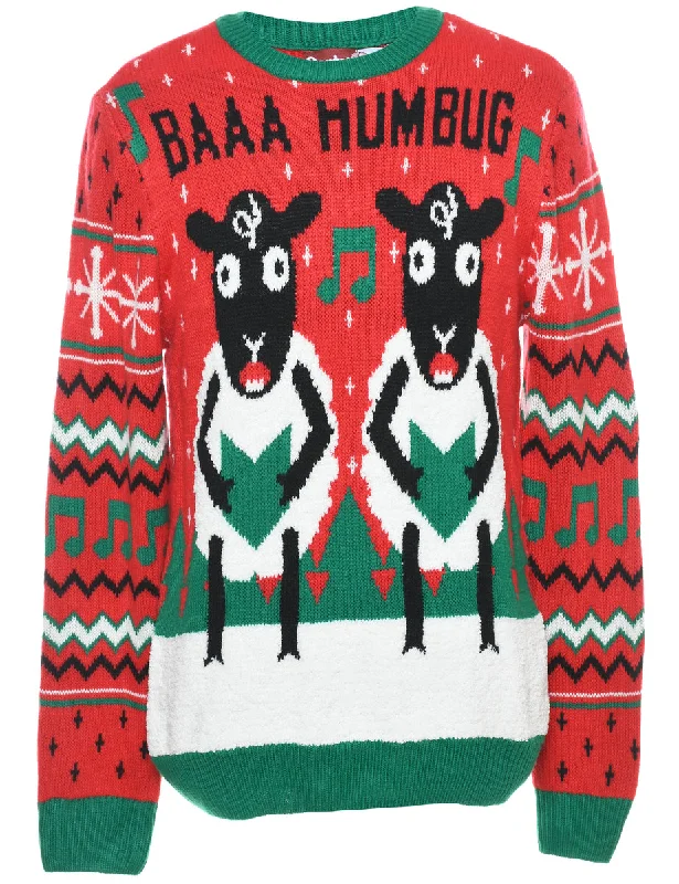 Festive Season Christmas Jumper - S