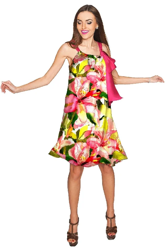 Havana Flash Melody Summer Chiffon Dress - Women