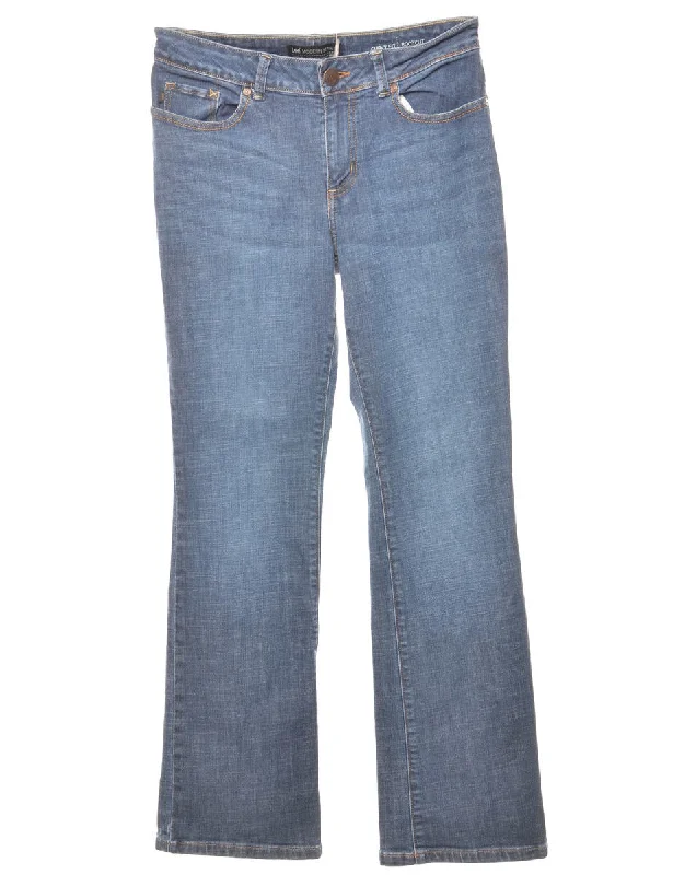 Indigo Straight-Fit Lee Jeans - W28 L31