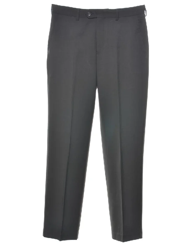 Izod Black Classic Suit Trousers - W32 L32