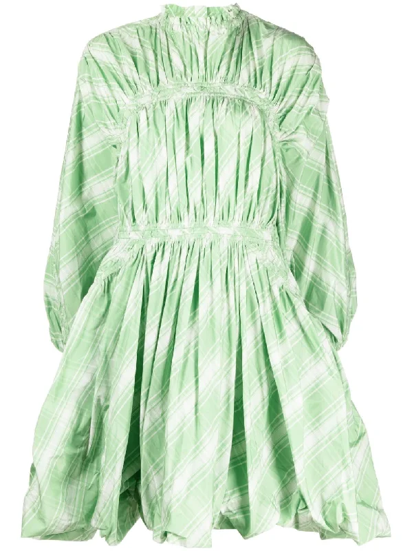 Jil Sander Fashion Dresses Green