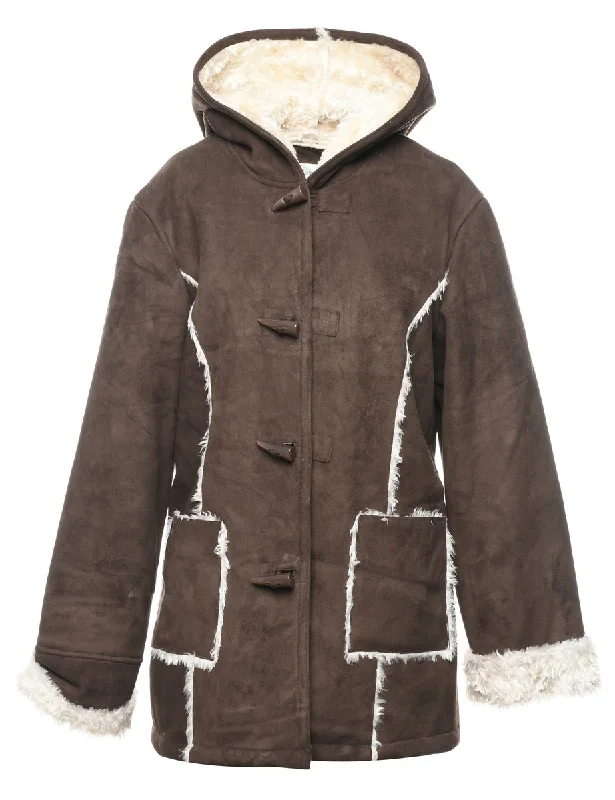 Liz Claiborne Duffle Coat - L