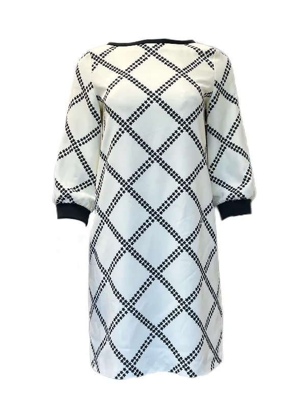 Marella By Max Mara Women's Bianco Francis Shift Dress Size 4 NWT