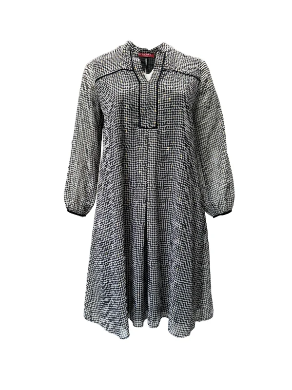 Marina Rinaldi Women's Grey Decagono Shift Dress NWT