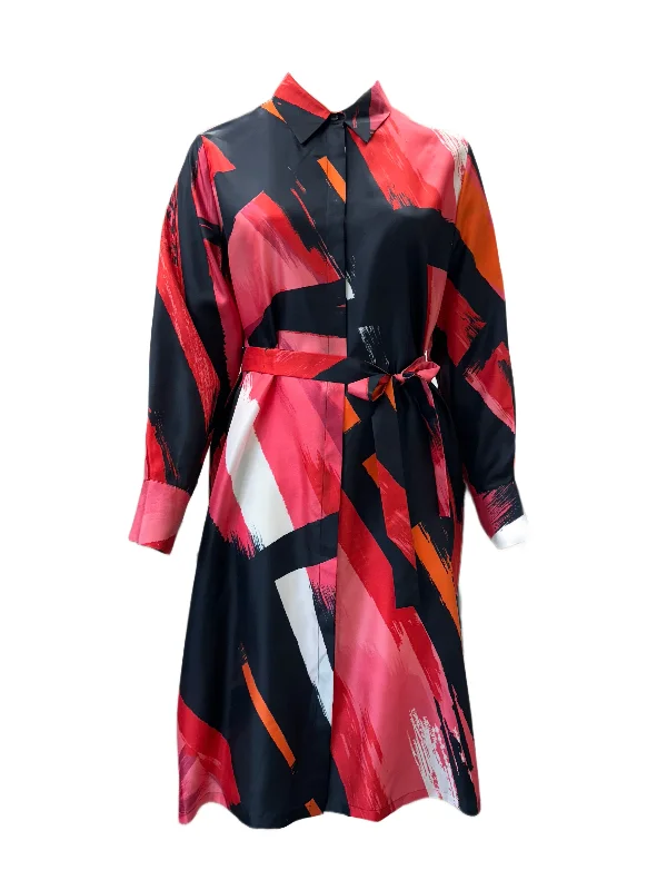 Marina Rinaldi Women's Multicolor Dattilo Shift Dress NWT