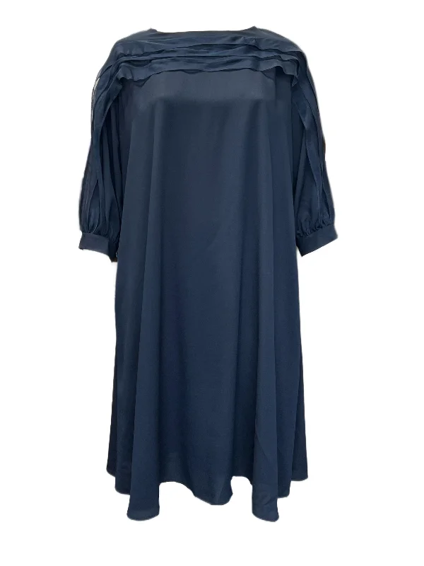 Marina Rinaldi Women's Navy Definito Shift Dress NWT