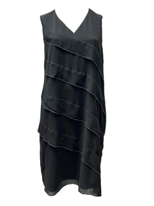 Marina Rinaldi Women's Nero Daria Shift Dress NWT