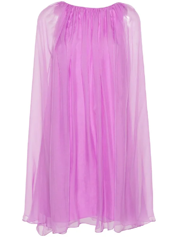 Max Mara Pianoforte Dresses Purple