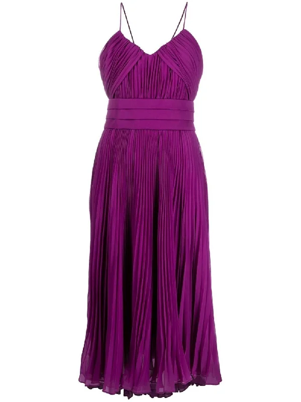 Max Mara Pianoforte Dresses Purple