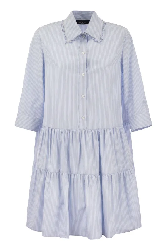 Organic cotton chemise dress