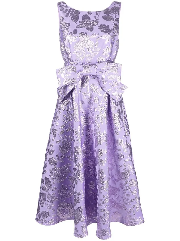 Parosh Dresses Lilac