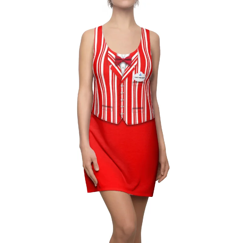 Red Dapper Dan Dress, The Dapper Dans Costume