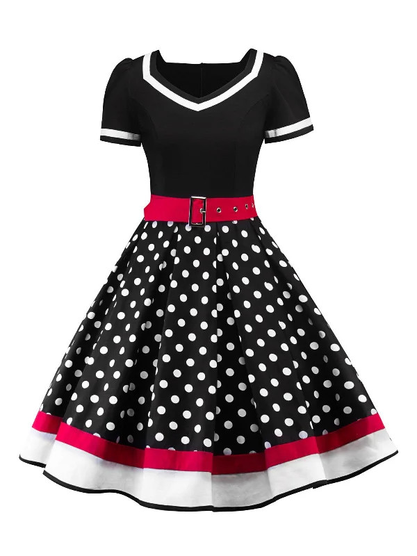 HENRIETTA | POLKA DOT SWING DRESS