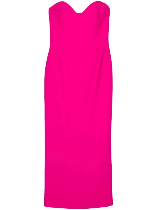 The New Arrivals By Ilkyaz Ozel Dresses Fuchsia