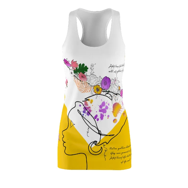 Women's Cut & Sew Racerback Dress YELLO INCLUSION