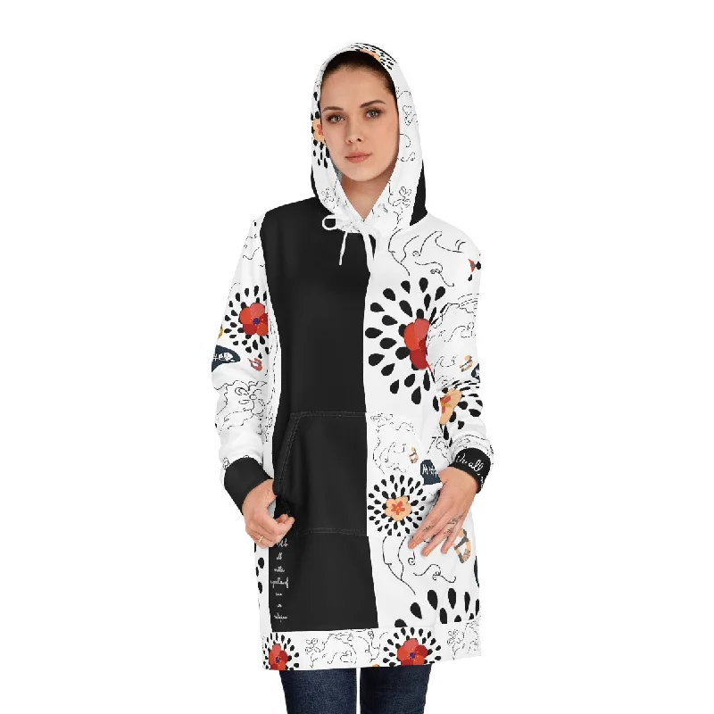 Women's Hoodie Dress (AOP) MATTER