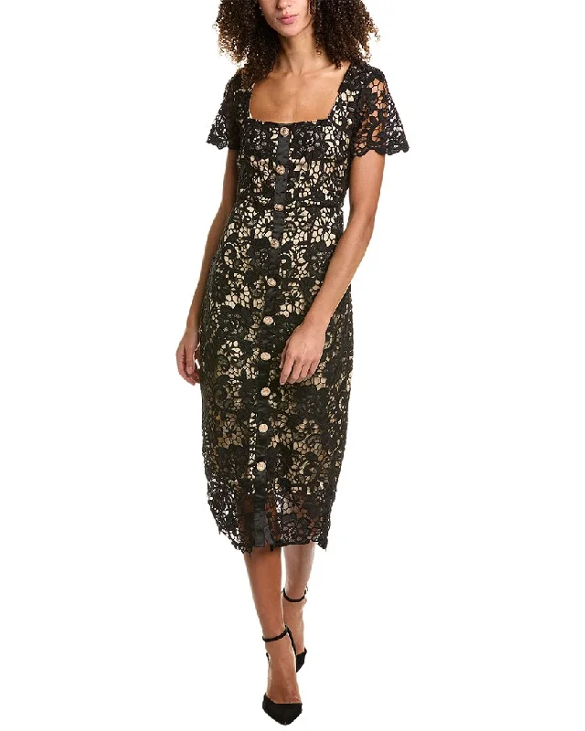 Rachel Parcell Lace Midi Dress