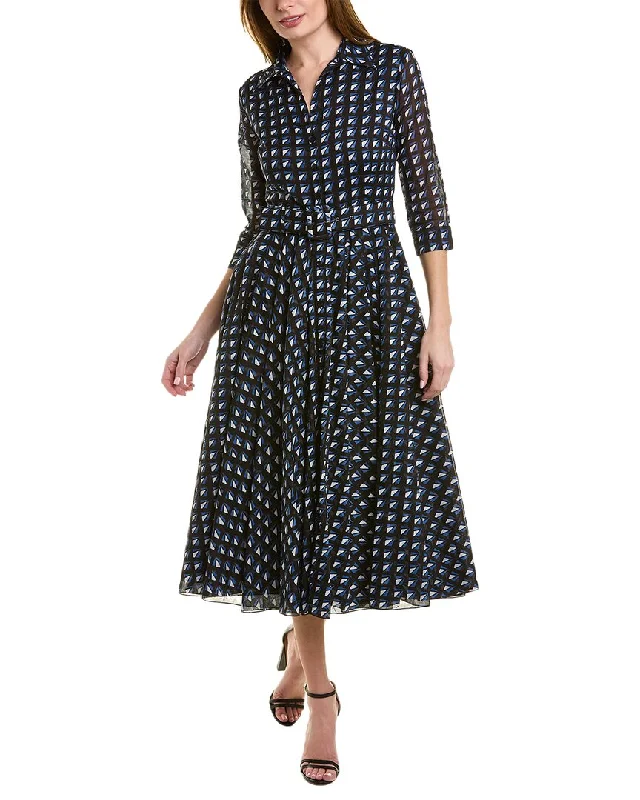 Samantha Sung Aster Shirtdress