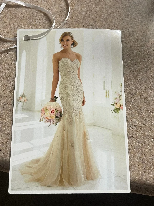 Stella York Vintage Lace and Tulle Gown/SYD598601