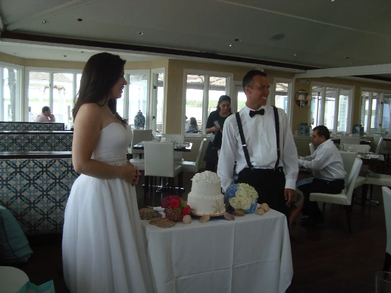 Oleg Cassini Strapless Tulle Ballgown